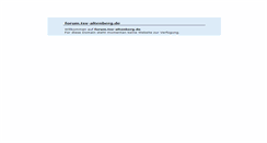 Desktop Screenshot of forum.tsv-altenberg.de